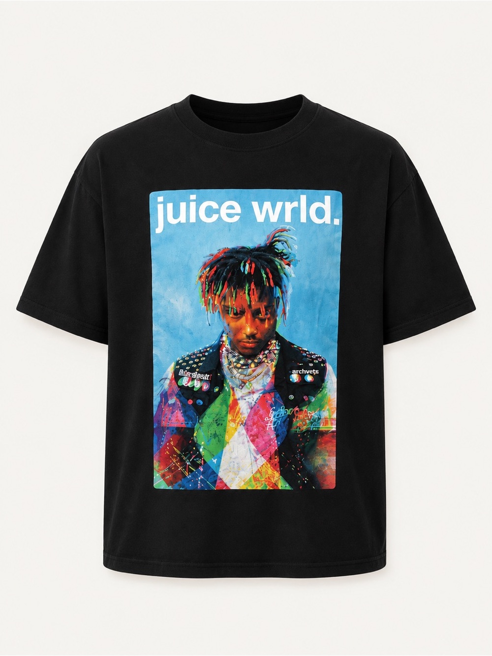Juice WRLD Men’s Medium Graphic Tee Black Rap Hip Hop Streetwear| Unisex